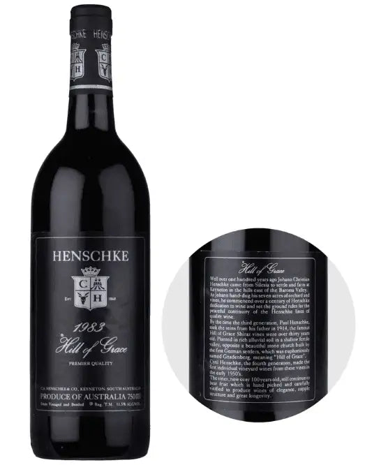 1976 Henschke Hill Of Grace Shiraz 750ml - Craft Republic Liquor