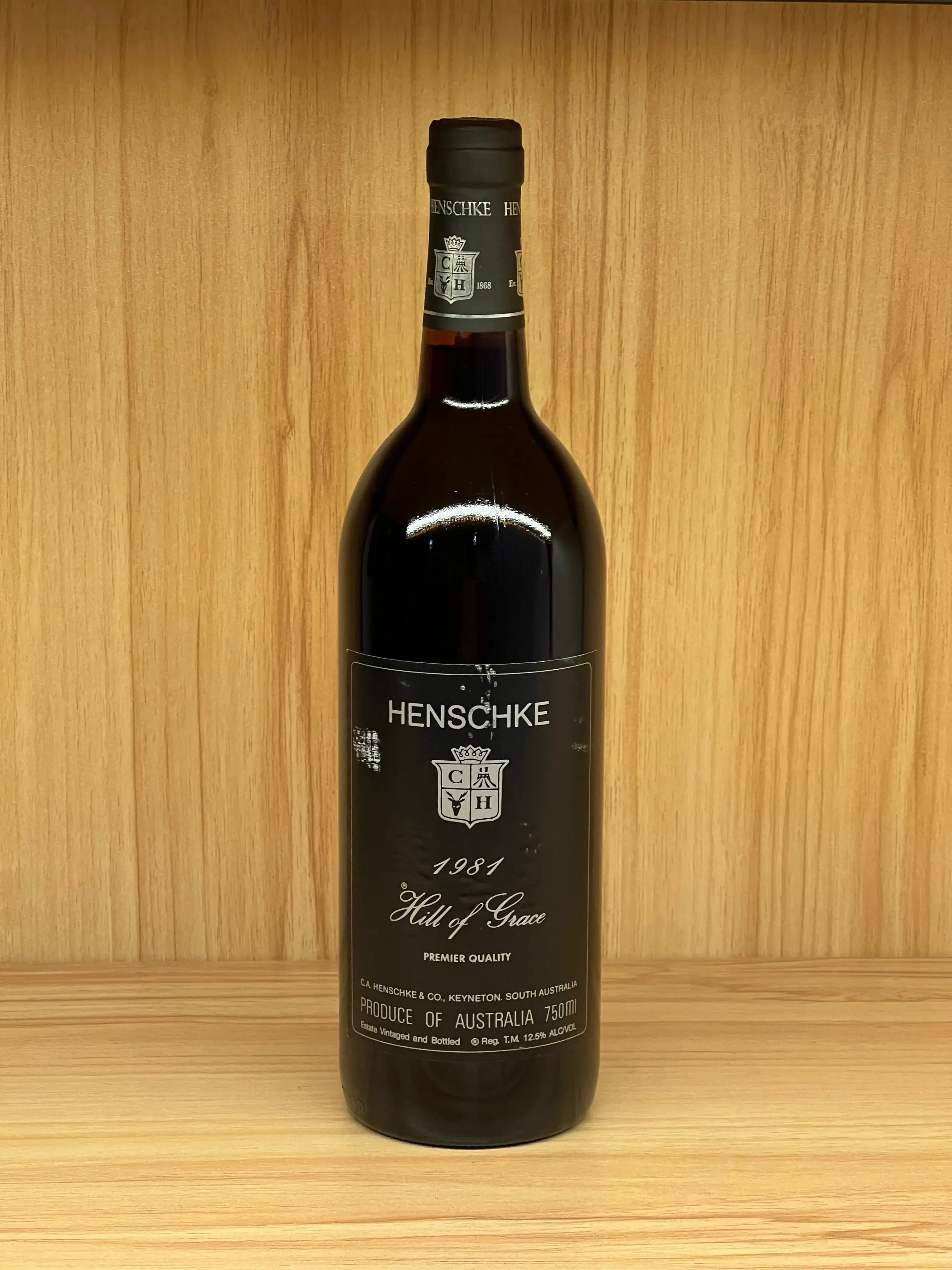 1981 Henschke Hill Of Grace Shiraz 750ml - Craft Republic Liquor