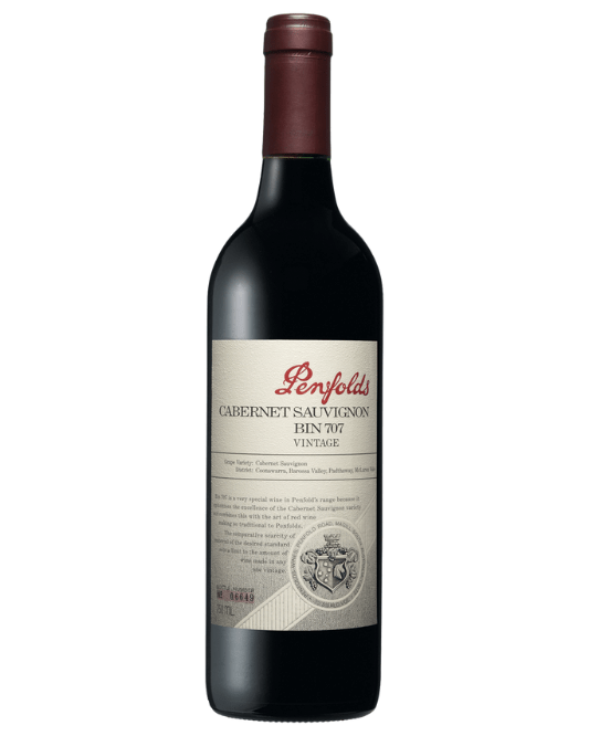 1990 Penfolds Bin 707 Cabernet Sauvignon 750ml - SESSIONS AT ARDEN