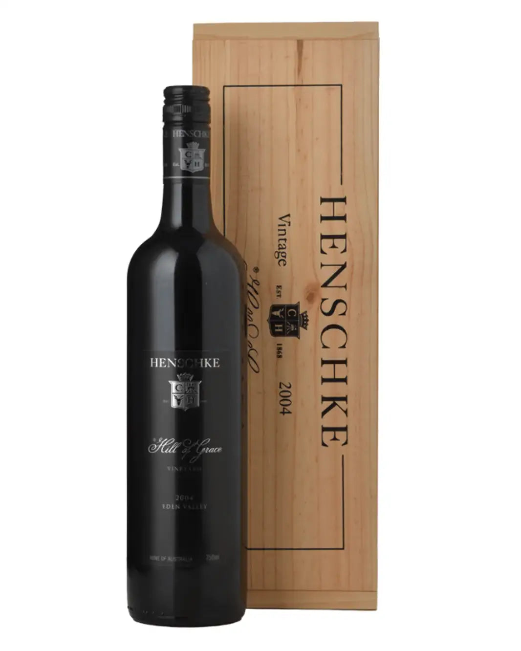 2004 Henschke Hill of Grace Shiraz 750ml Original Wooden Box - Craft Republic Liquor