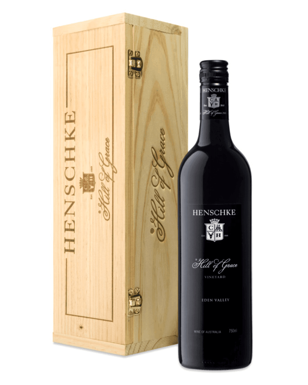 2016 Henschke Hill of Grace Shiraz 750ml Original Wood Box
