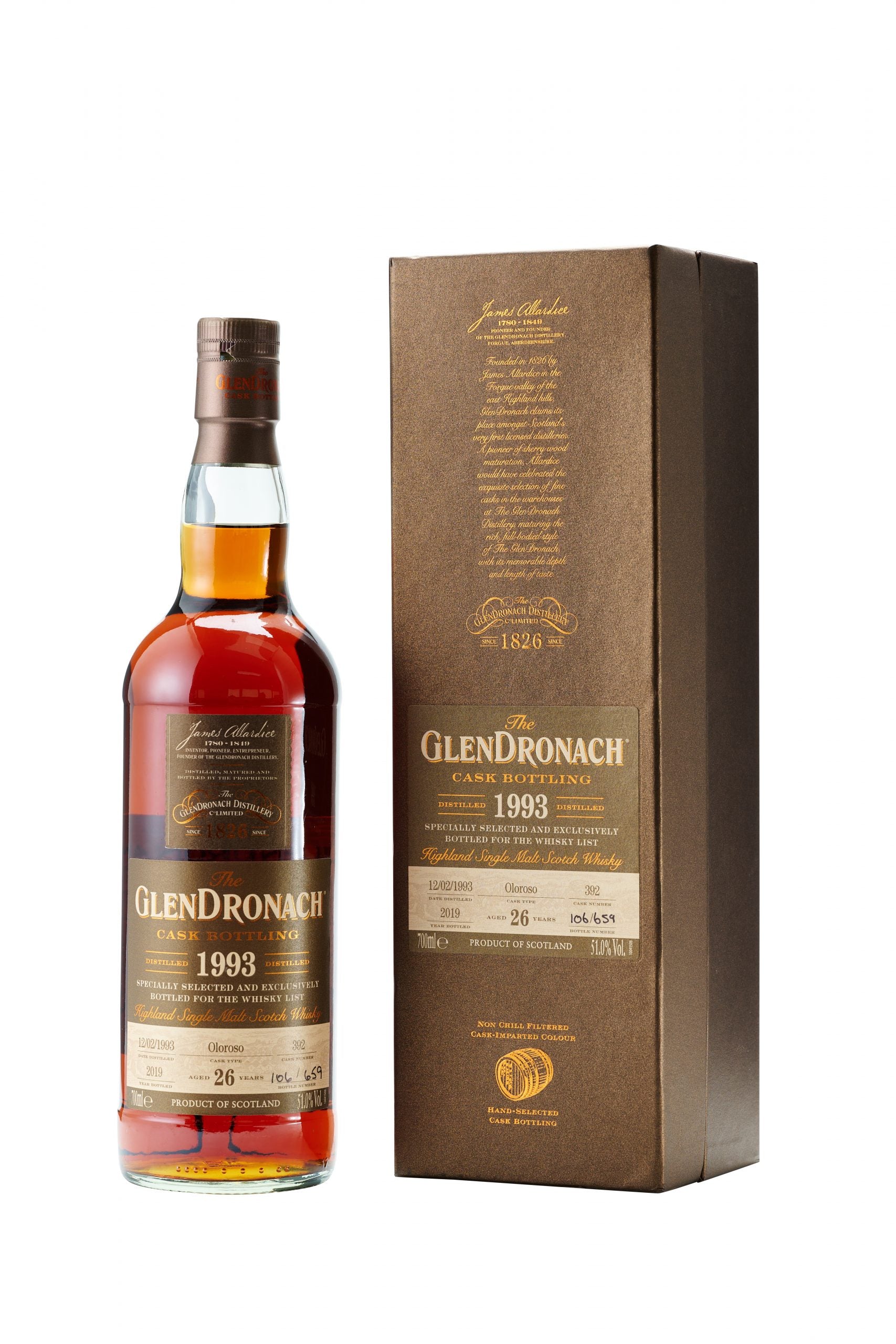 Glendronach 26 YO Olorosso 51.4%