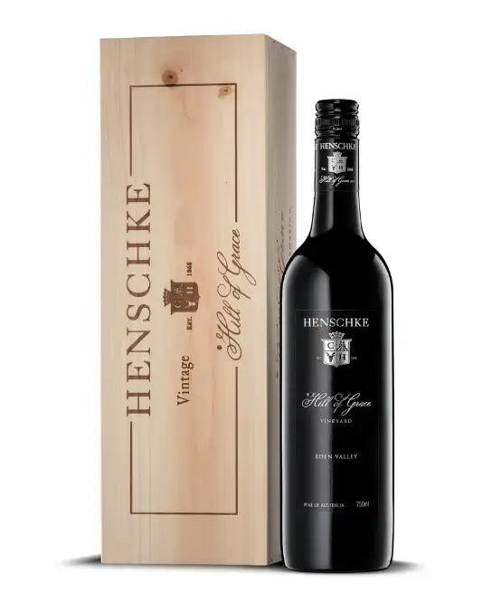 2008 Henschke Hill of Grace Shiraz 750ml Original Wooden Box - Craft Republic Liquor