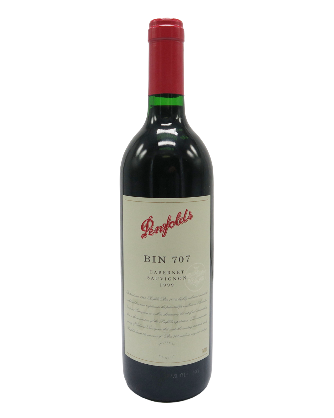 1999 Penfolds Bin 707 Cabernet Sauvignon 750ml