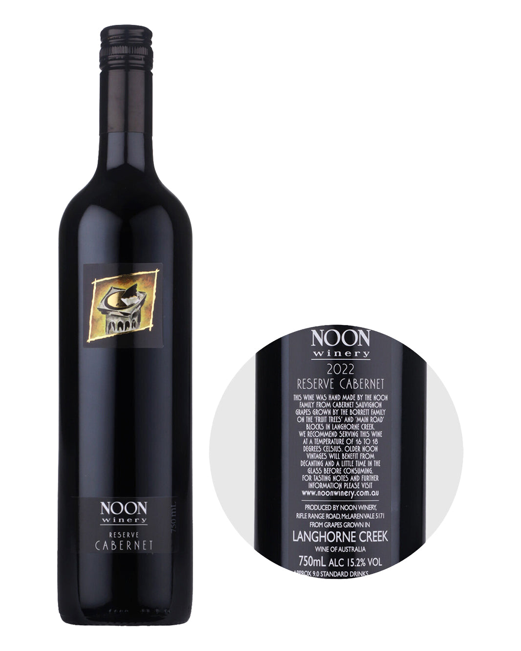 2022 Noon Winery Reserve Cabernet Sauvignon 750ml