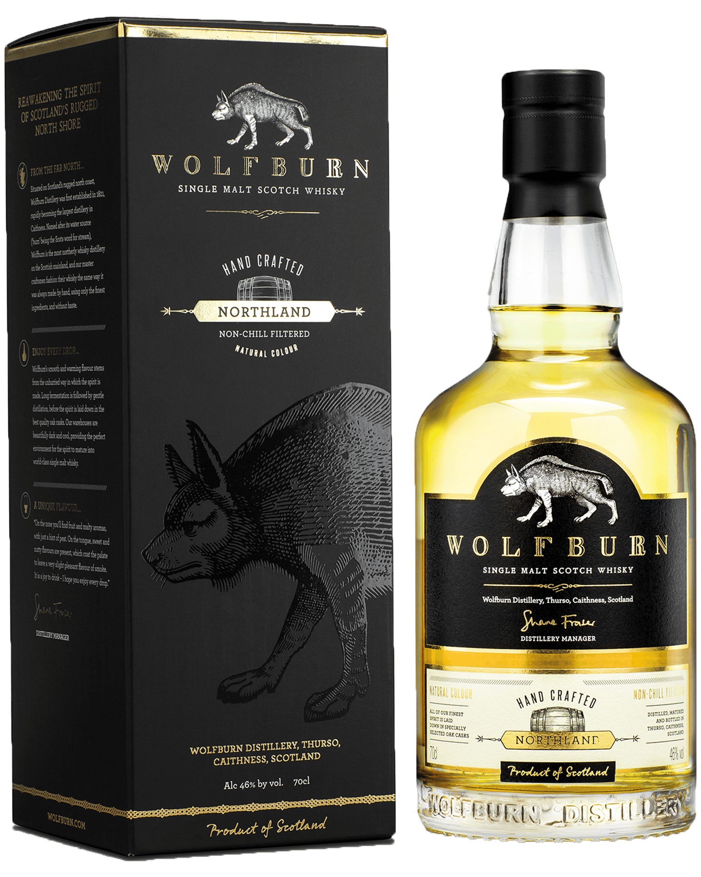 Wolfburn Northland Single Malt Scotch Whisky 700mL
