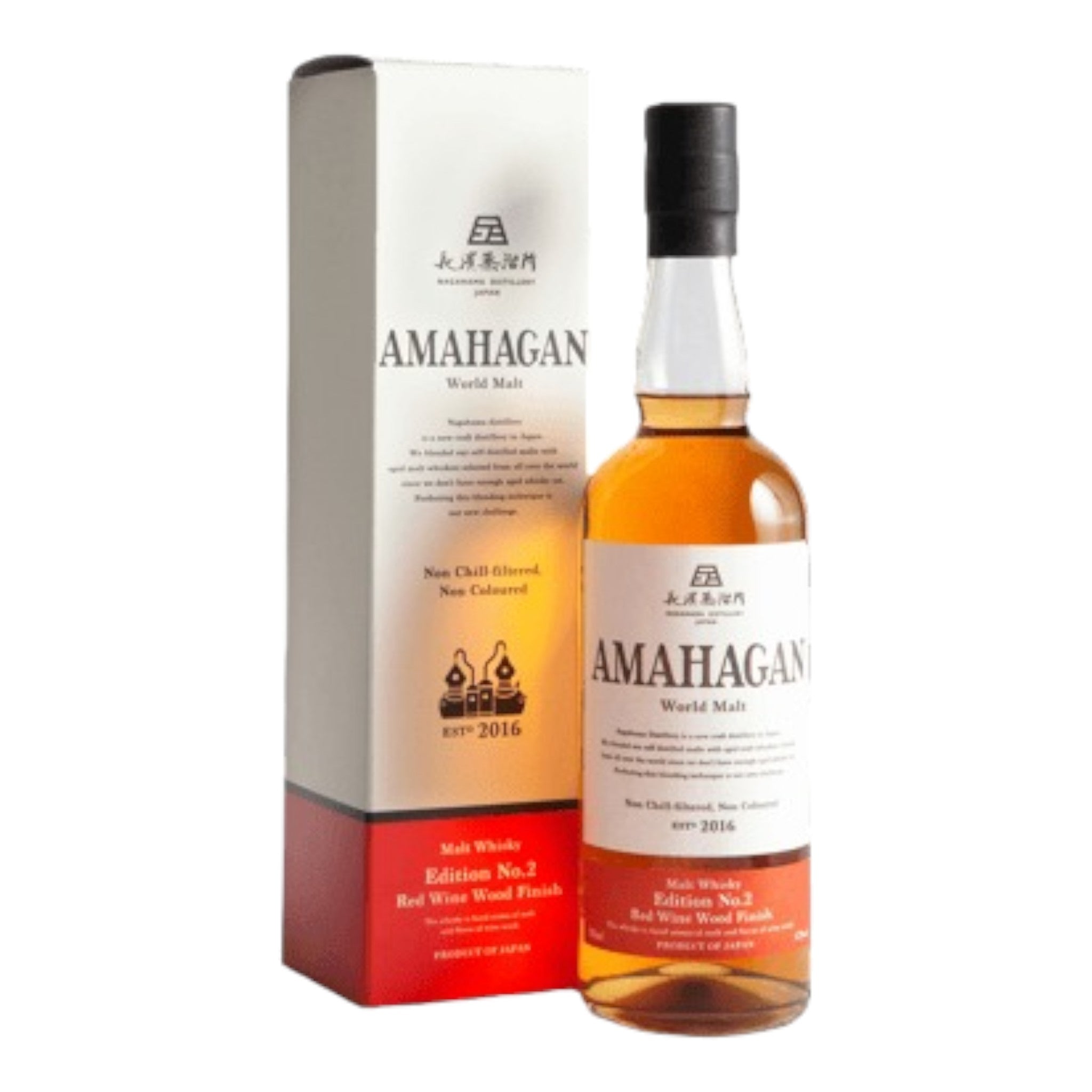 AMAHAGAN WORLD MALT EDITION NO.2 RED WINE WOOD FINISH