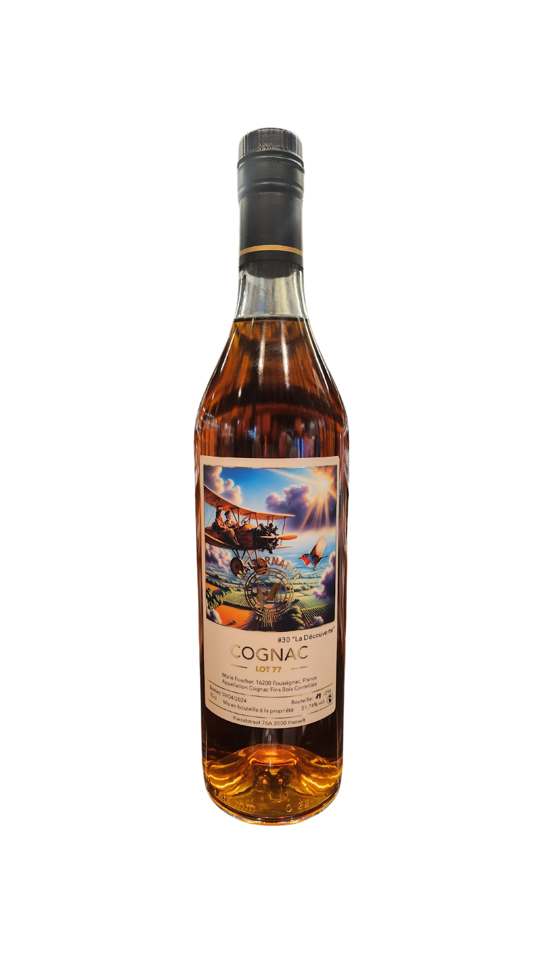 Marie Foucher Lot 77 Cognac #30 "La Découverte" 700ML