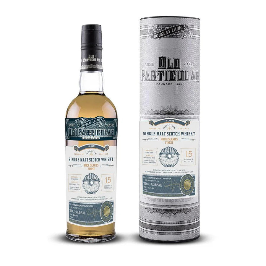 DL'S OLD PARTICULAR ROCK ISLAND 15YO 700ML
