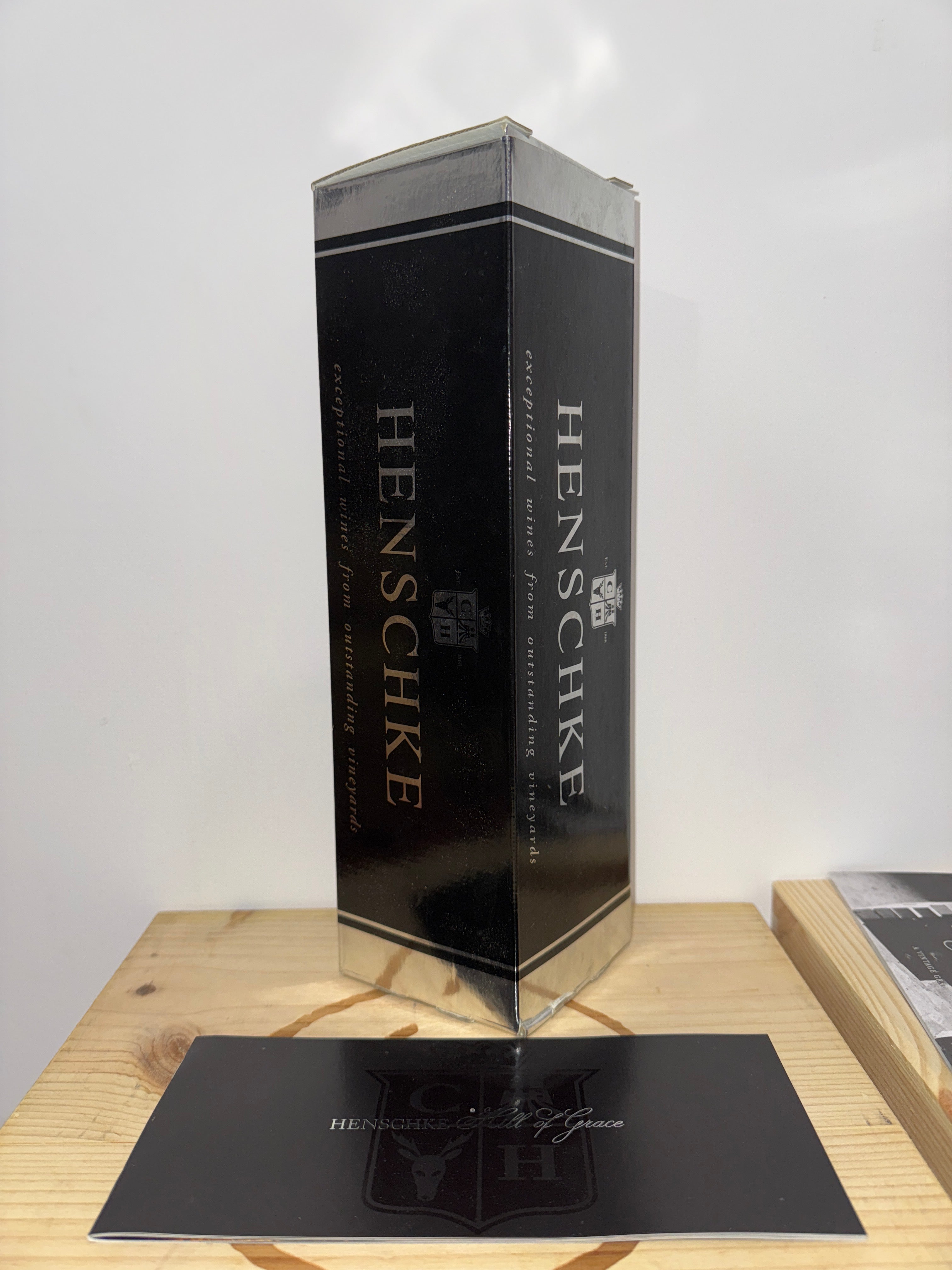 1992 Henschke Hill of Grace Shiraz 750ml Original Presentation Box
