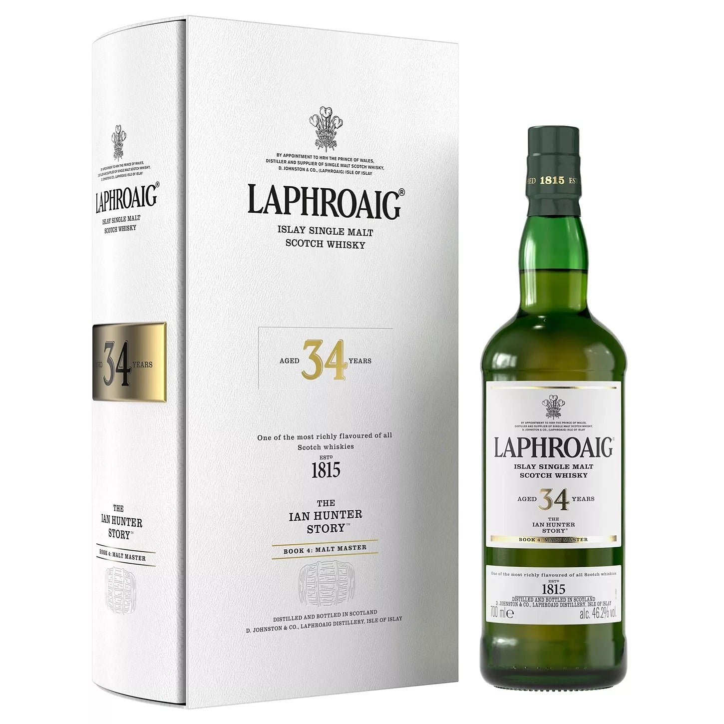 Laphroaig 34 YO Ian Hunter book 4