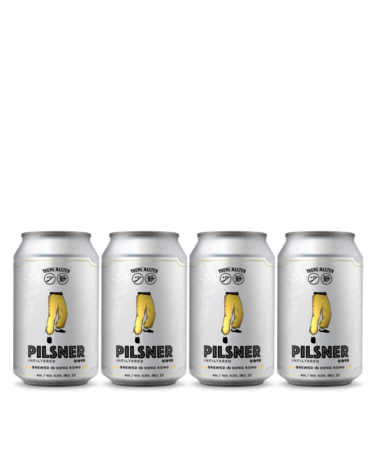 Young Master Unfiltered Pilsner 6 PACK
