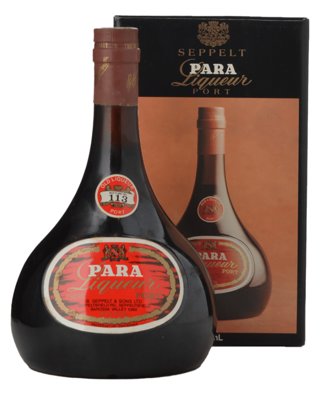 Seppelt Para Liqueur Port No. 113 Old Liqueur Port 750ml