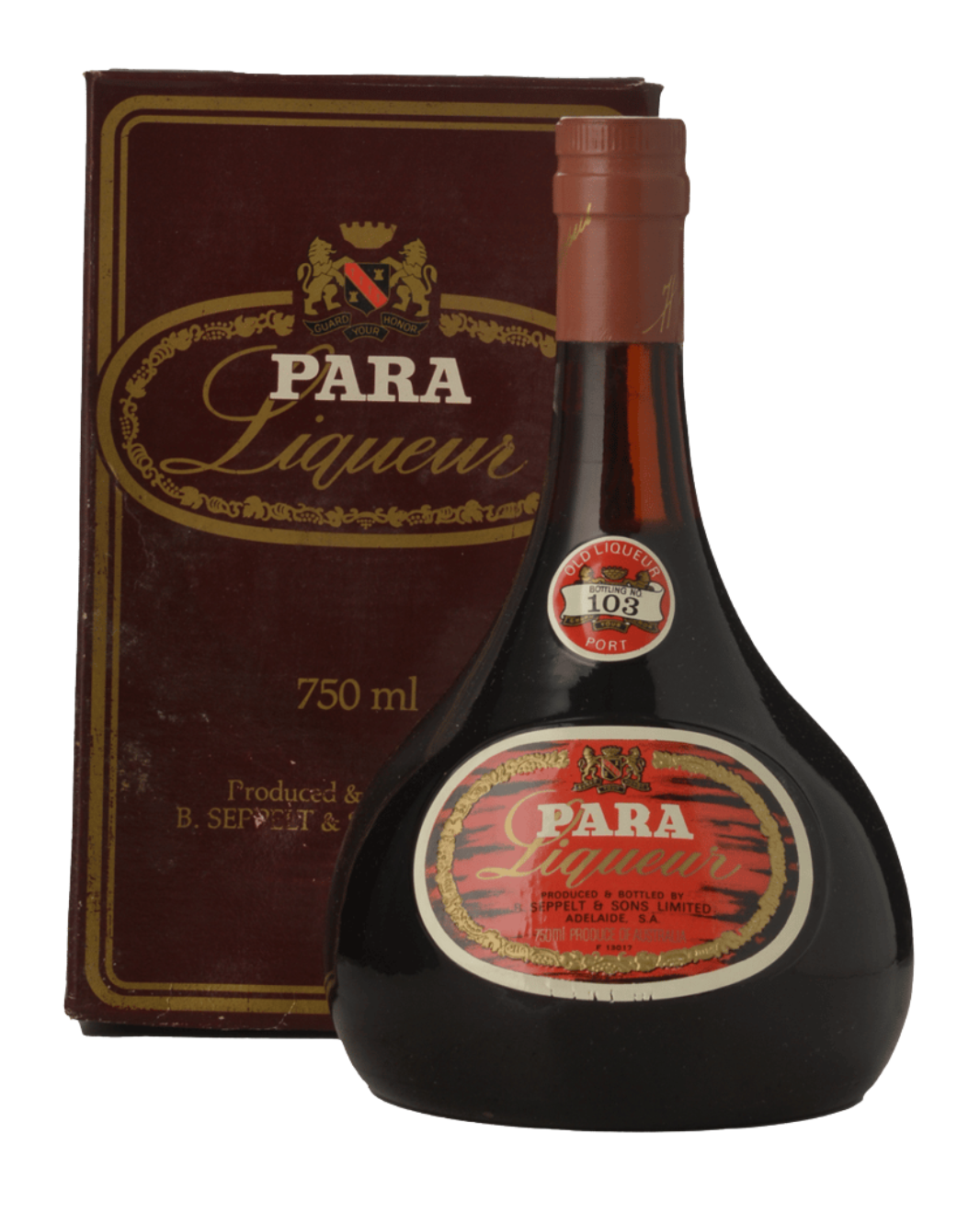Seppelt Para Liqueur Port No. 103 Old Liqueur Port 750ml