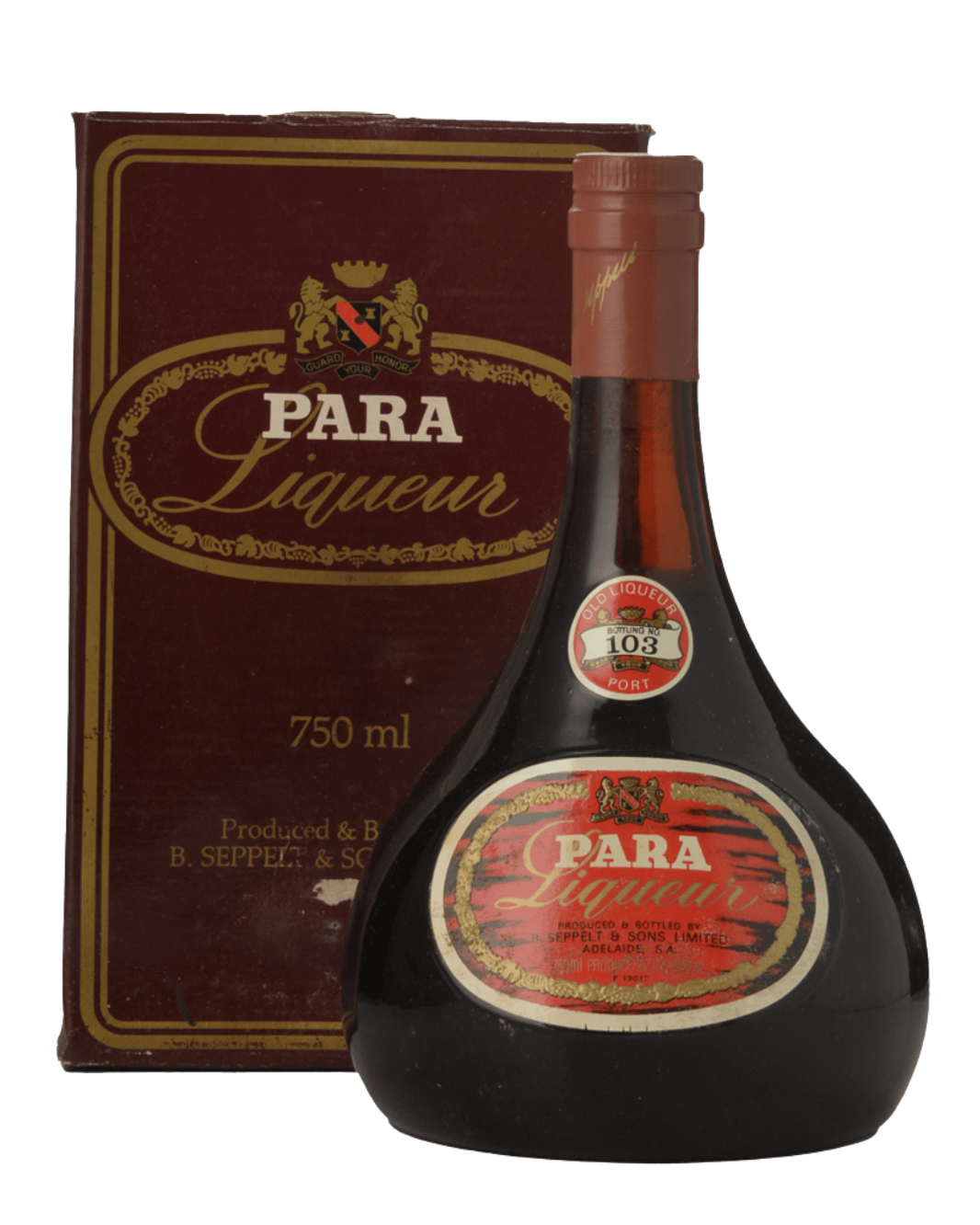 Seppelt Para Liqueur Port No. 103 Old Liqueur Port 750ml
