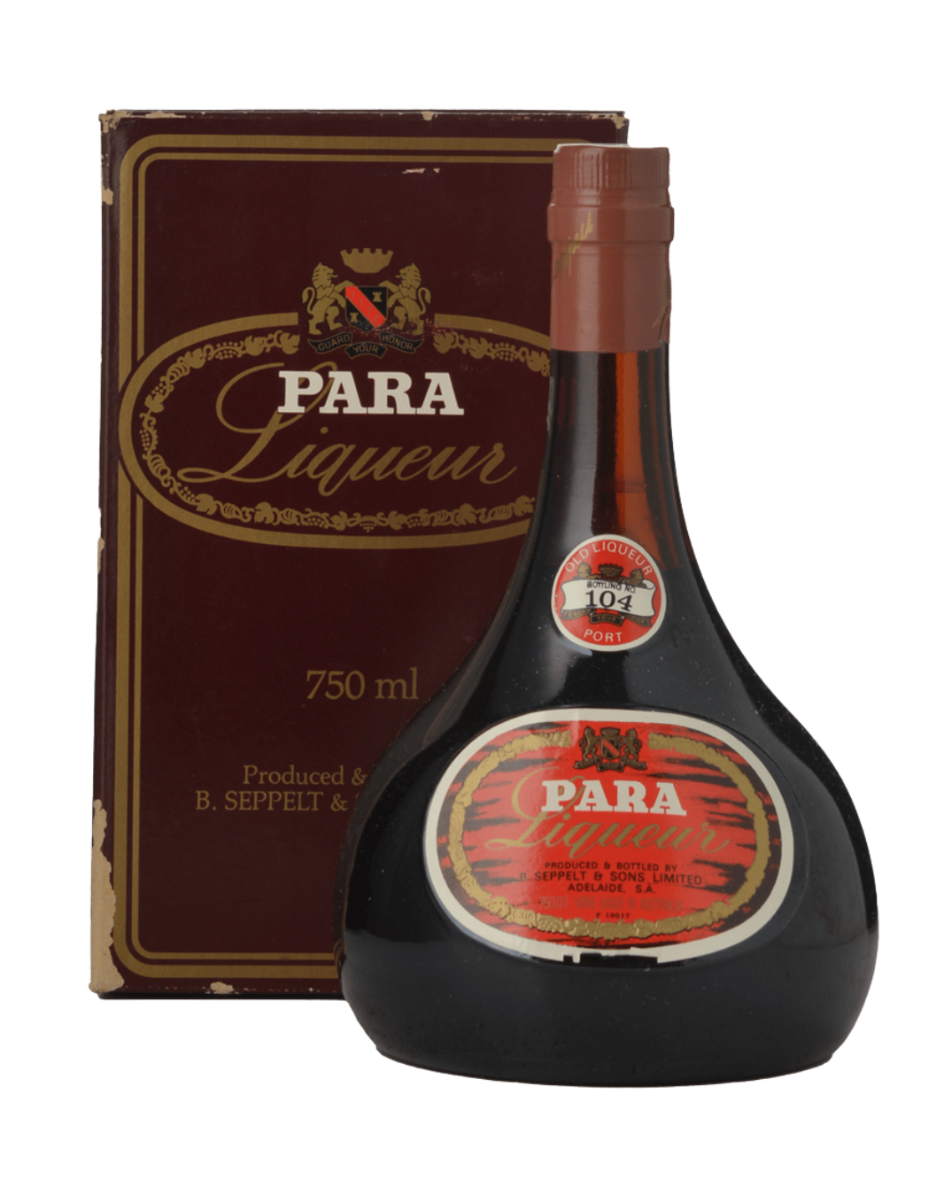 Seppelt Para Liqueur Port No. 104 Old Liqueur Port 750ml