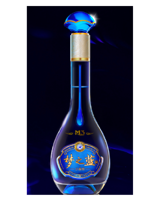 Yanghe Mengzhilan M3 Crystal (Dream Blue M3) 52% 550ml