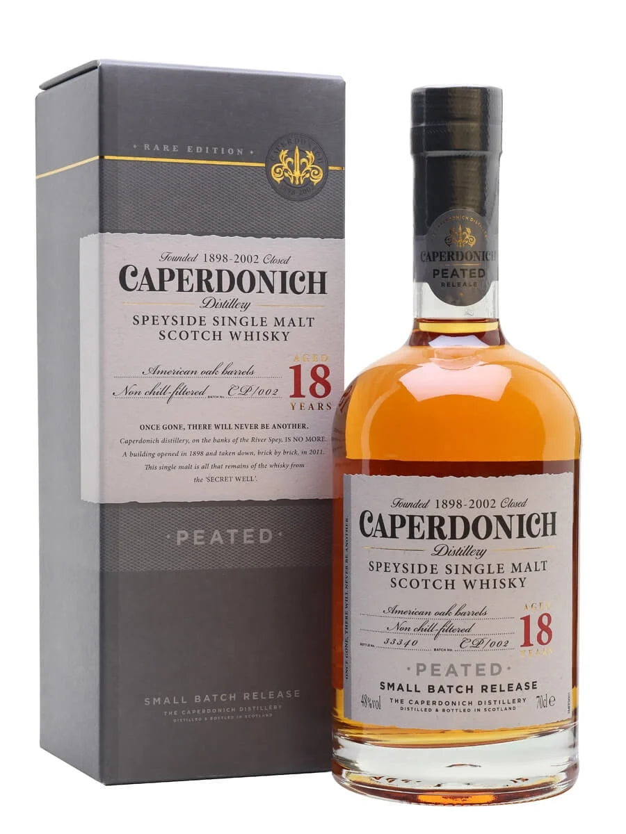 Caperdonich 18 Year Old Peated Single Malt Scotch Whisky