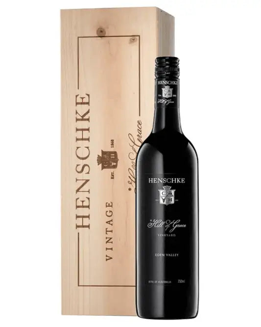 2012 Henschke Hill of Grace Shiraz 750ml Original Wooden Box - Craft Republic Liquor