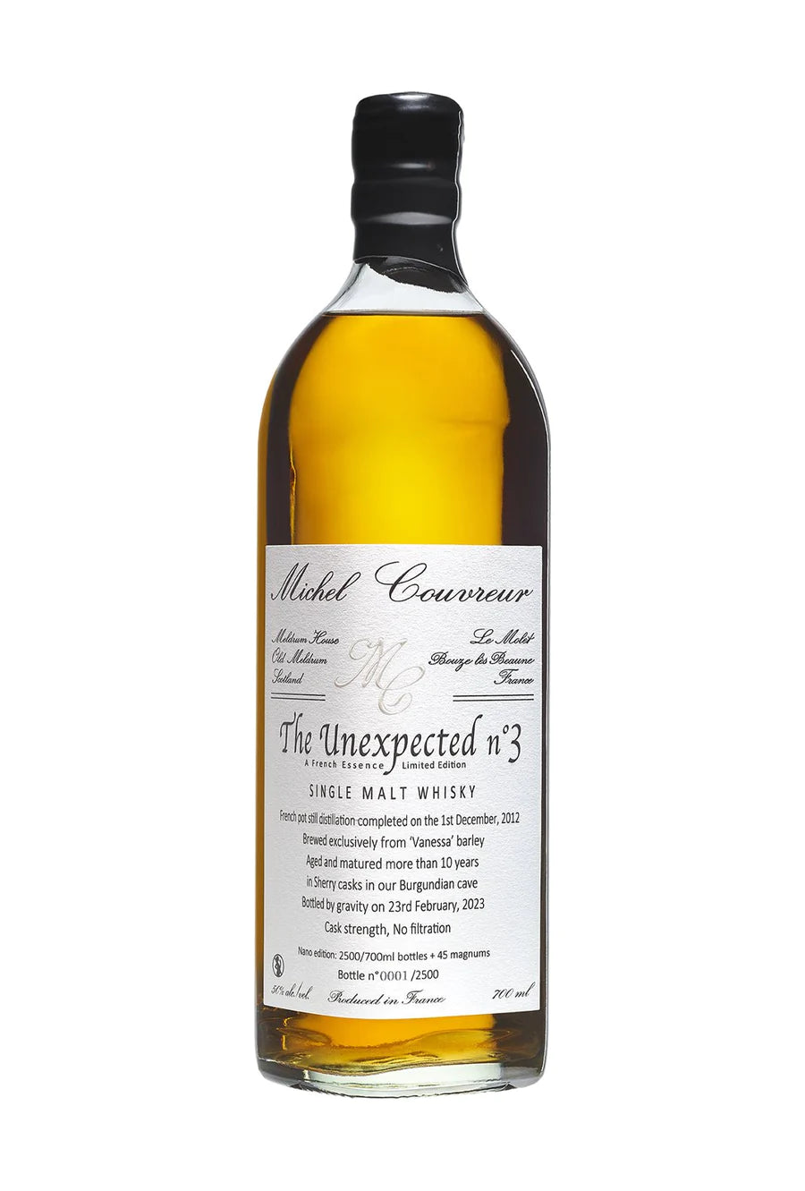 Couvreur Whisky unexpected 3 50%