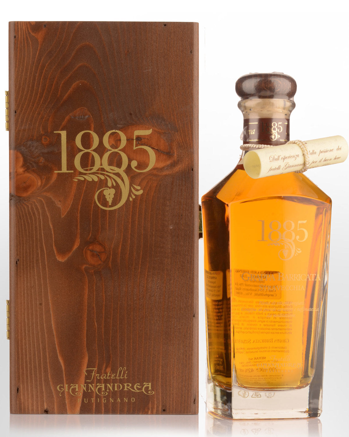 Grappa 1885 Stravecchia G/box