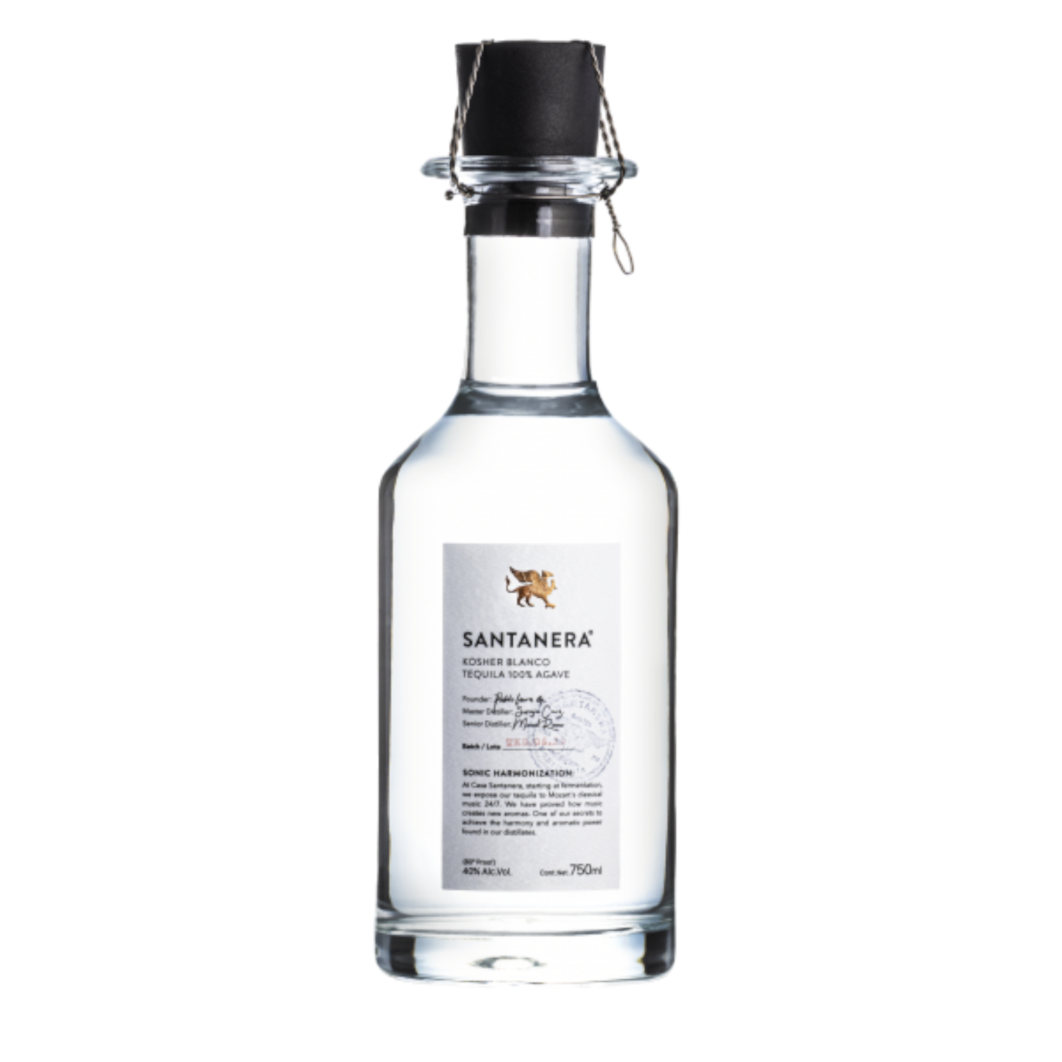 SANTANERA TEQUILA SILVER KOSHER 750ml