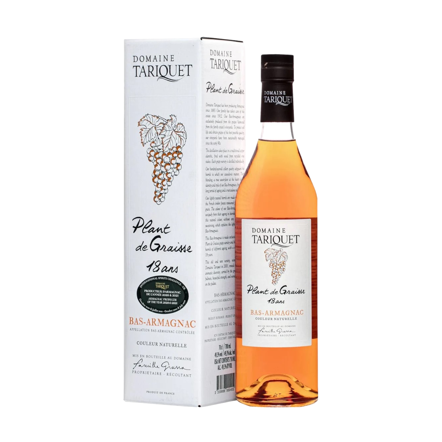 Tariquet Plat De Graisse 18 Years Bas-Armagnac