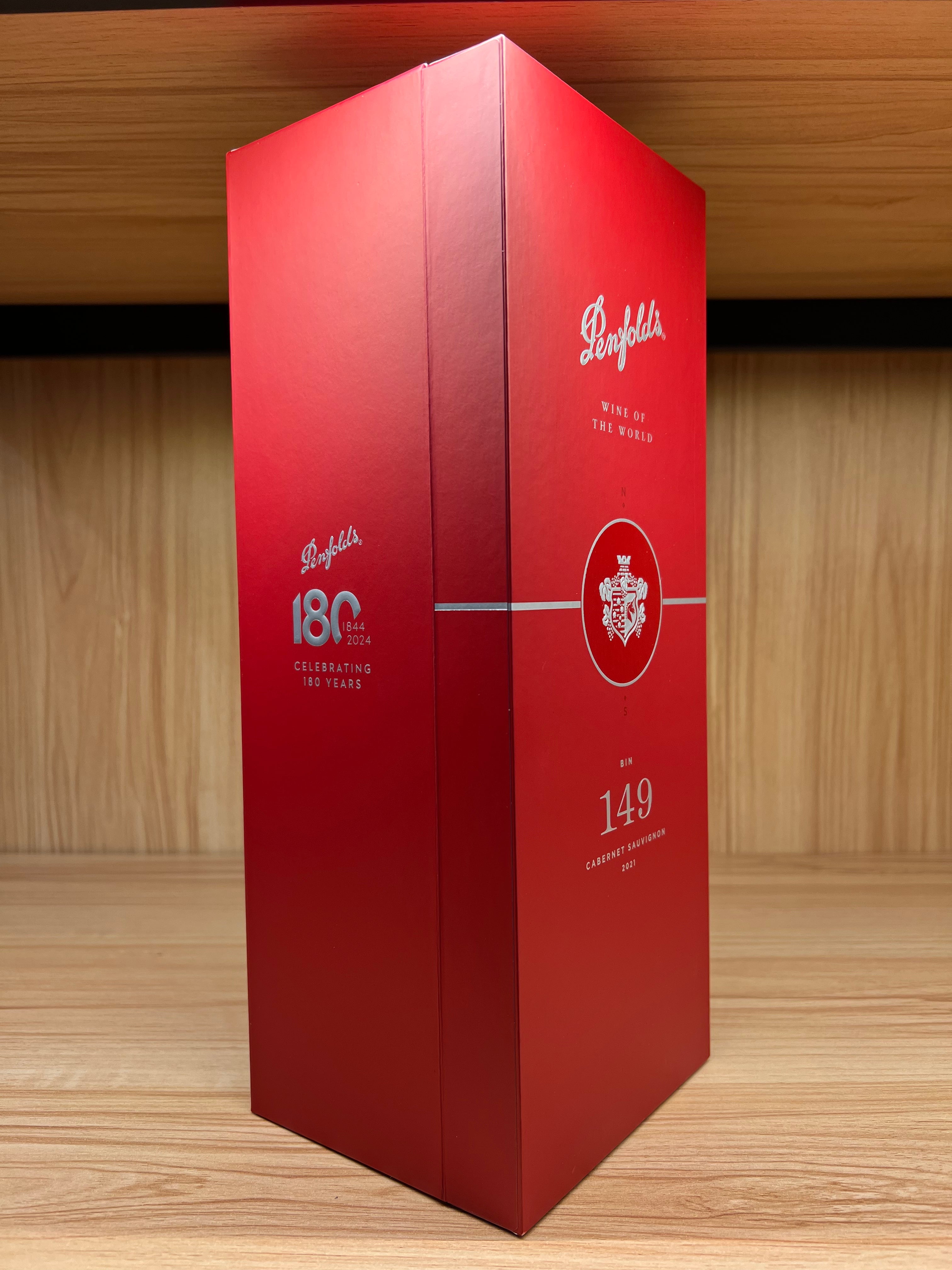 2021 Penfolds Bin 149 Wine of the World Cabernet Sauvignon 750ml Gift Box