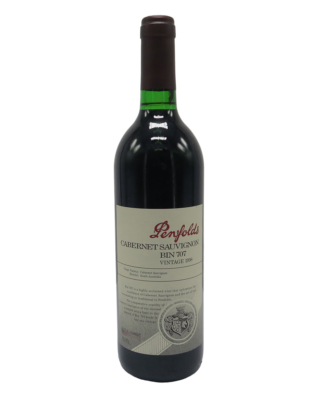 1998 Penfolds Bin 707 Cabernet Sauvignon 750ml