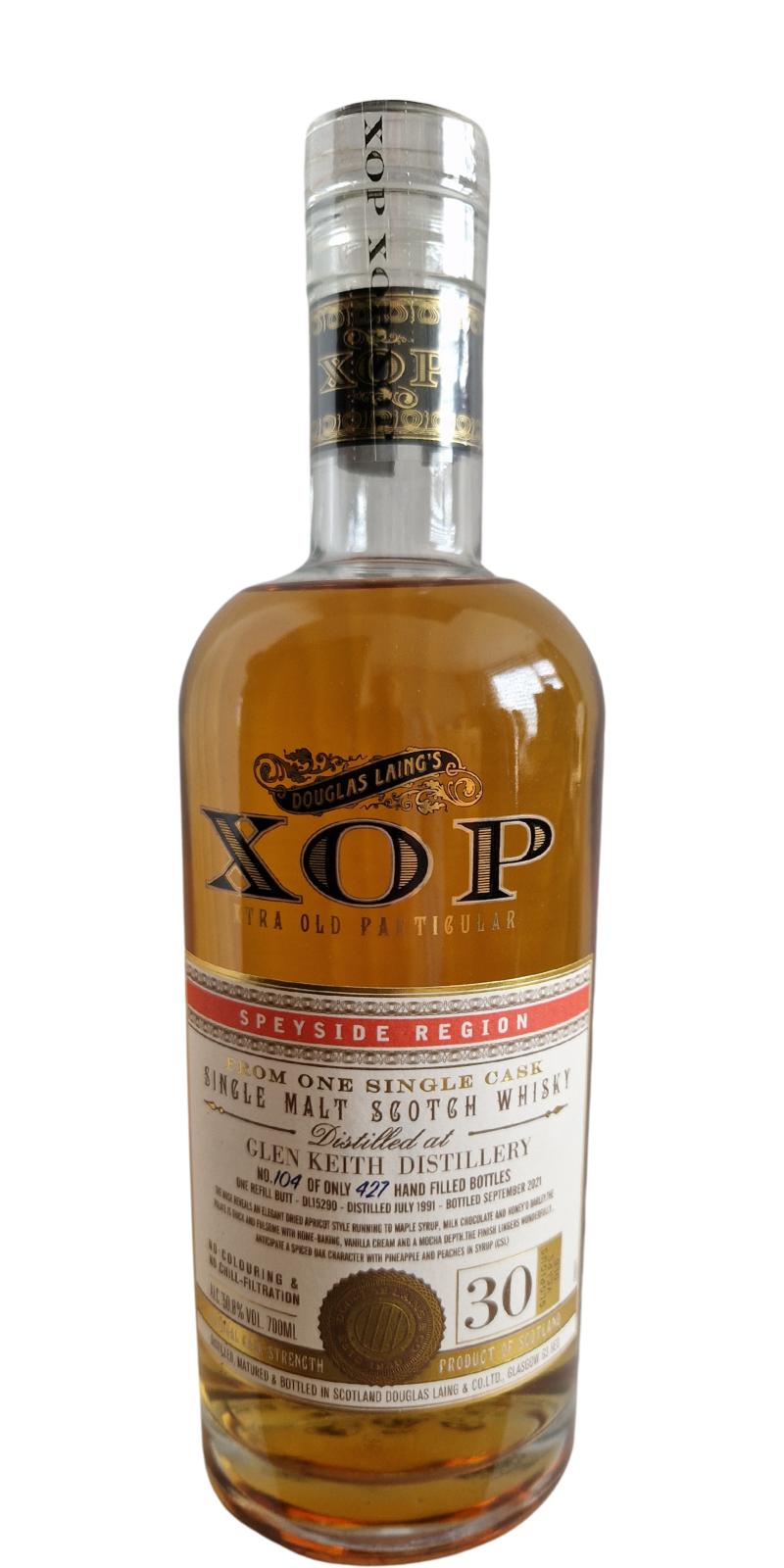 XOP GLEN KEITH 30YO 700ml