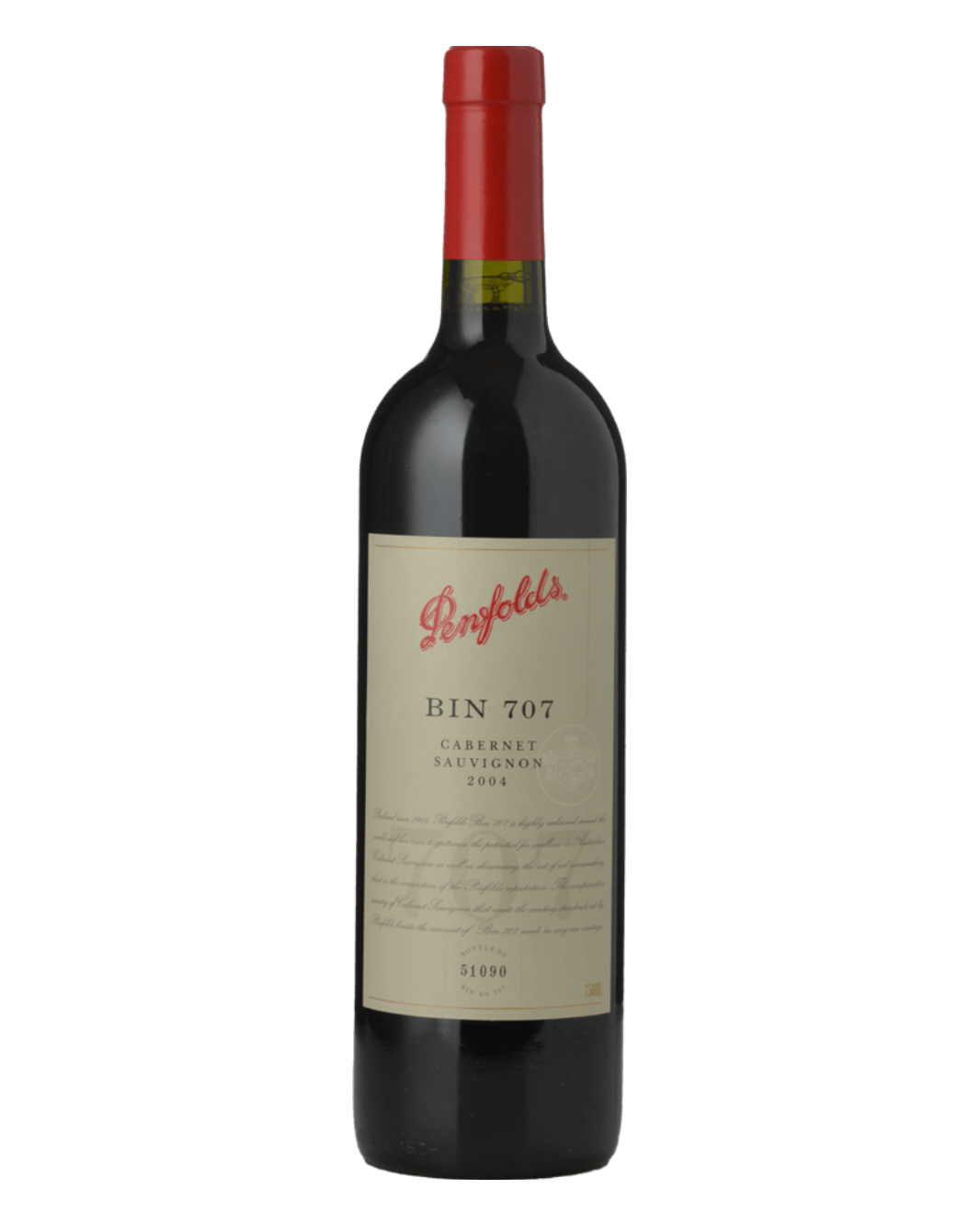 2004 Penfolds Bin 707 Cabernet Sauvignon 750ml