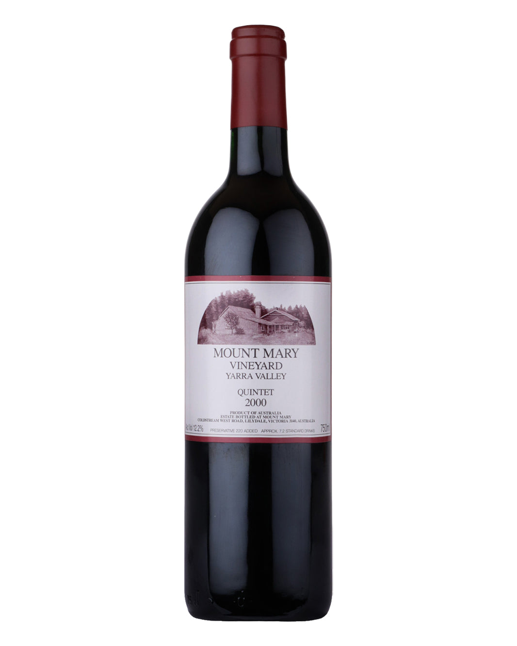 2000 Mount Mary Quintet Red Blend 750ml