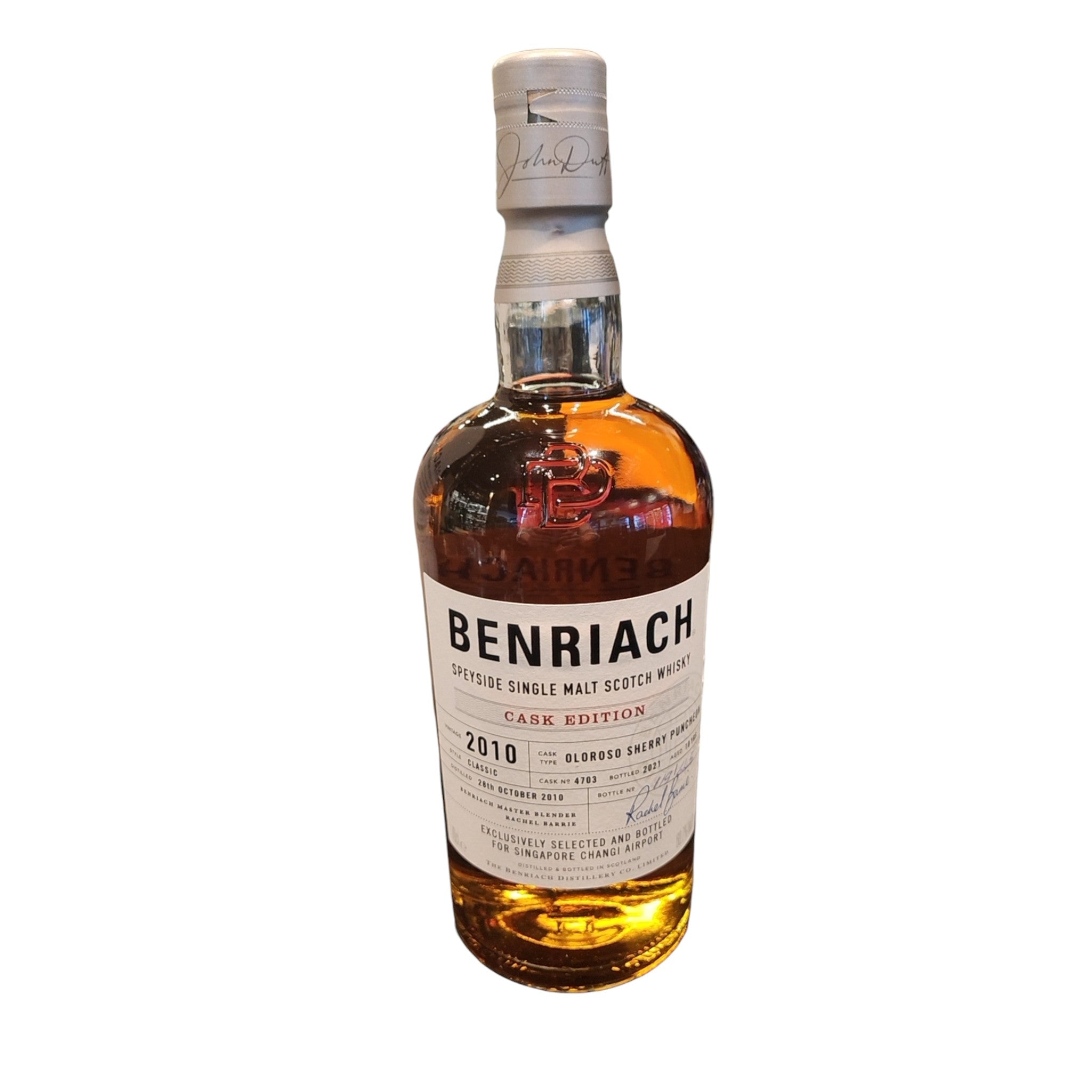 BenRiach Single Cask Oloroso 10 YR Cask 4703