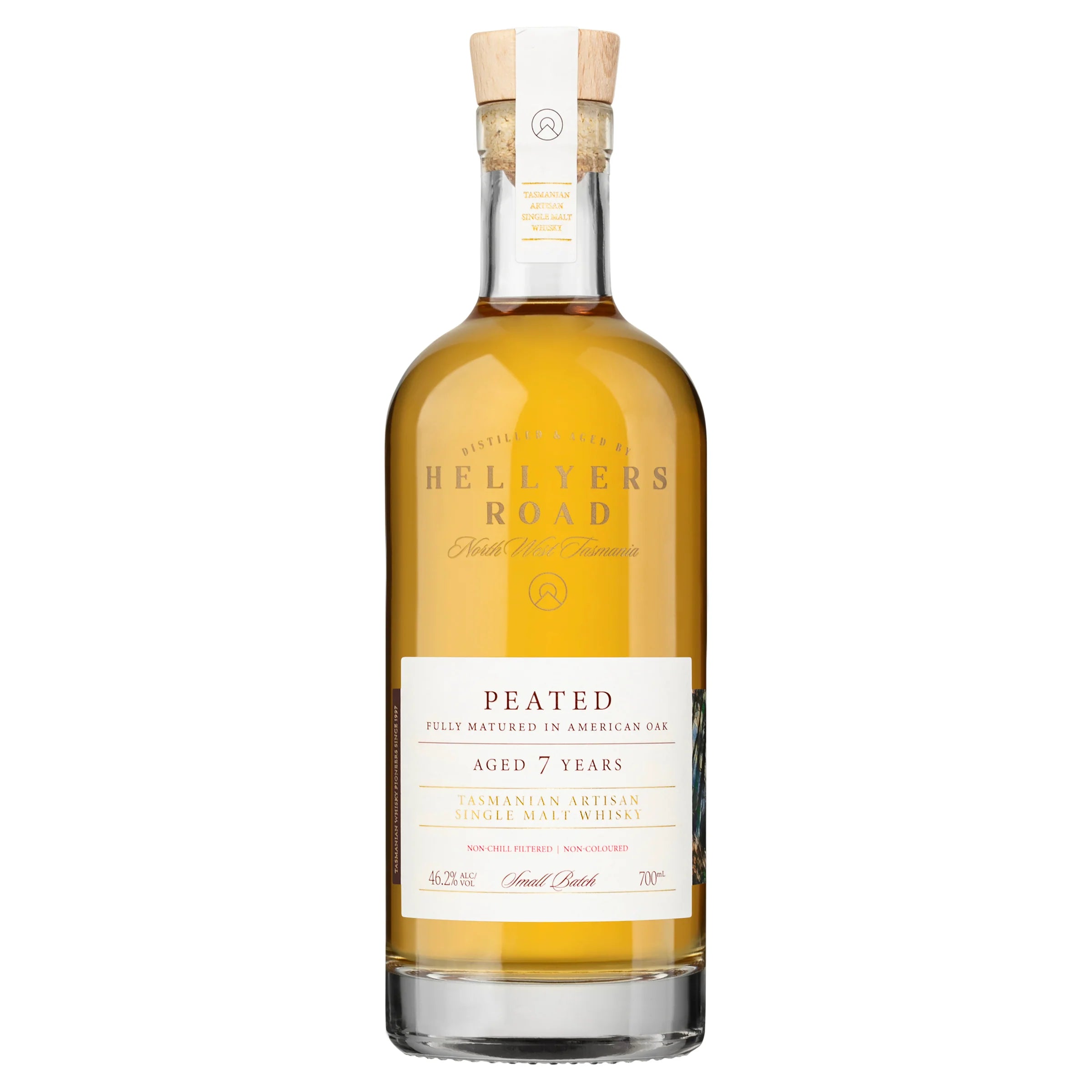 HELLYERS ROAD 7 YEAR OLD PEATED SINGLE Malt 700ml