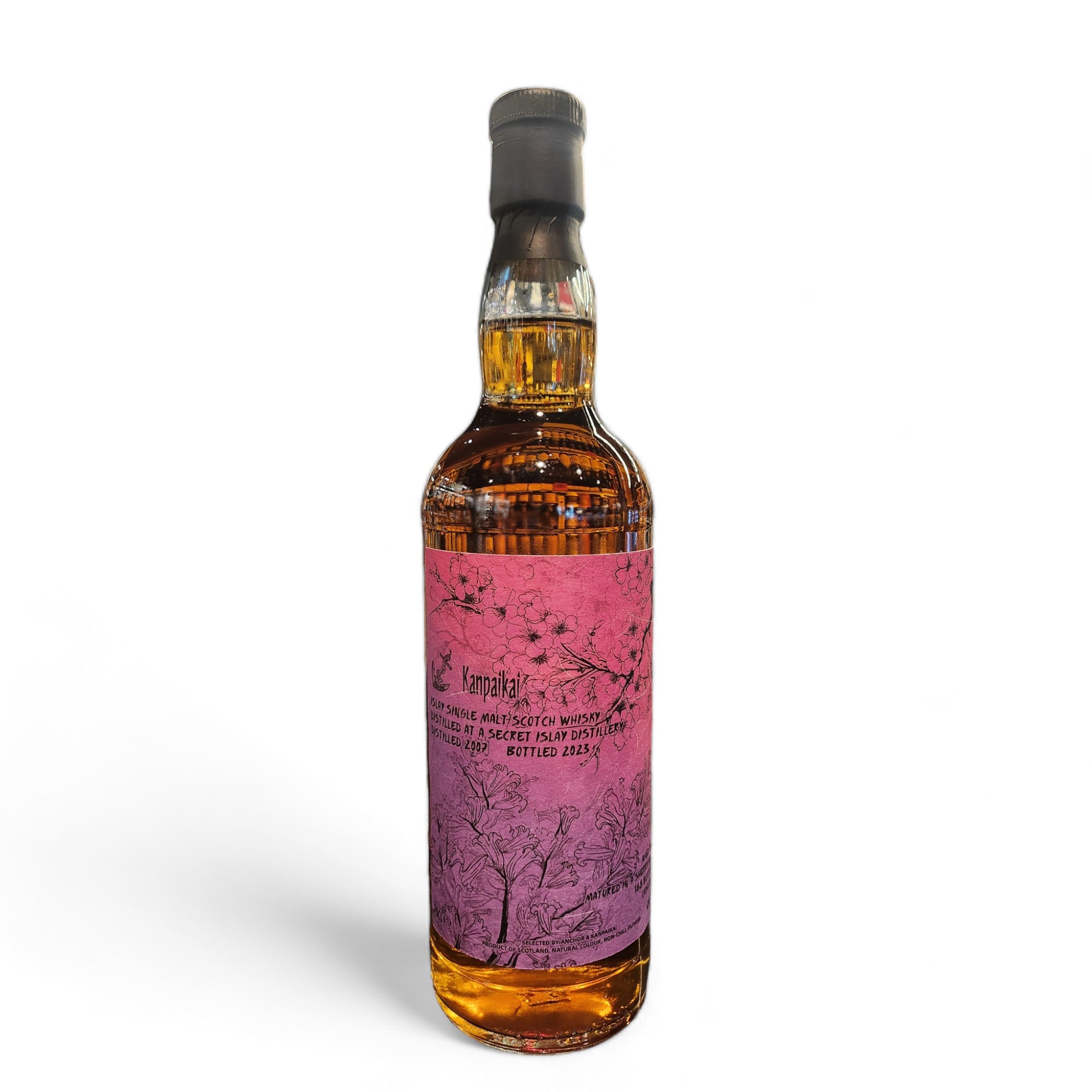 Anchor 2007 Secret Islay (Lagavulin) Refill Oloroso Sherry Hogshead 15 Year Old Single Cask Single Malt Scotch Whisky