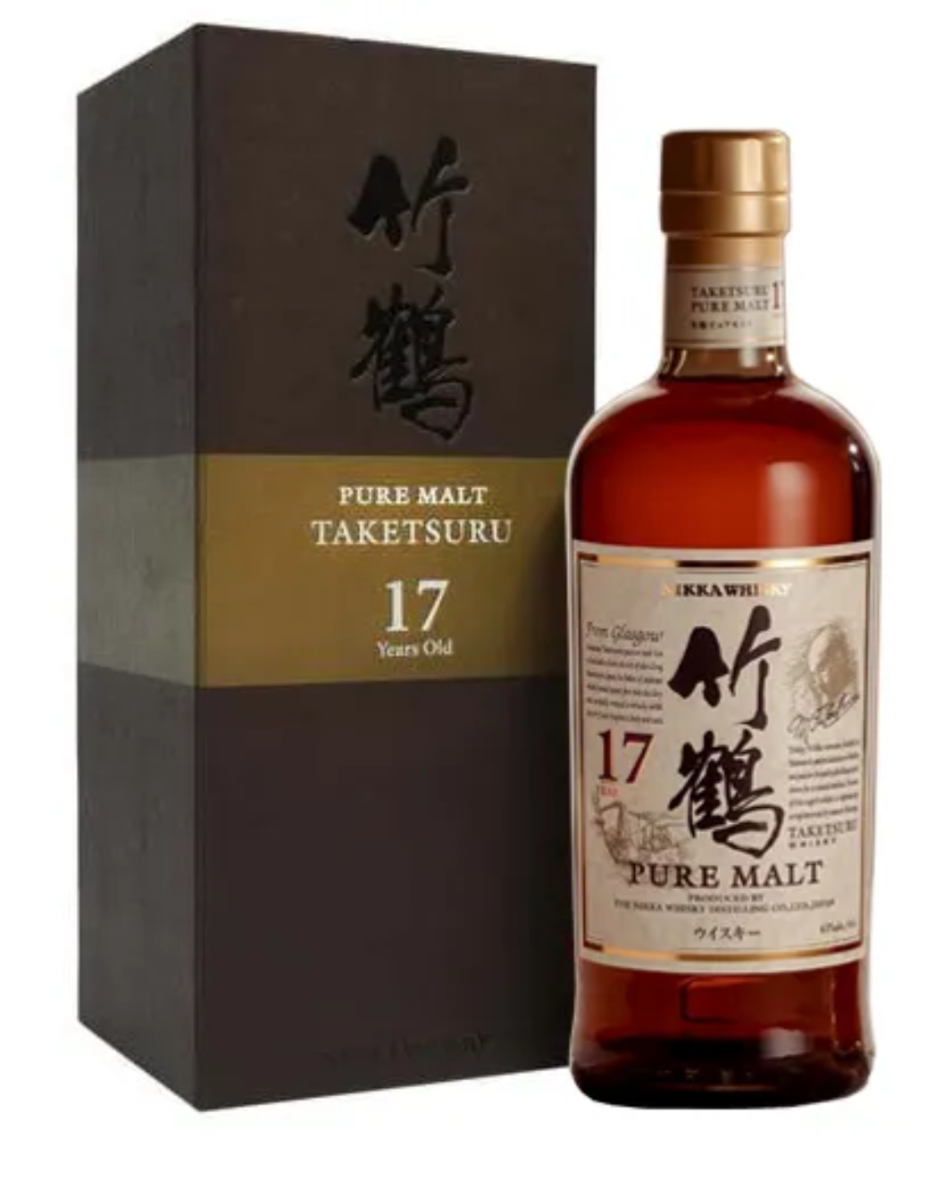 Nikka Taketsuru Pure Malt 17 Year Old Blended Malt Whisky 700ml Original Gift Box