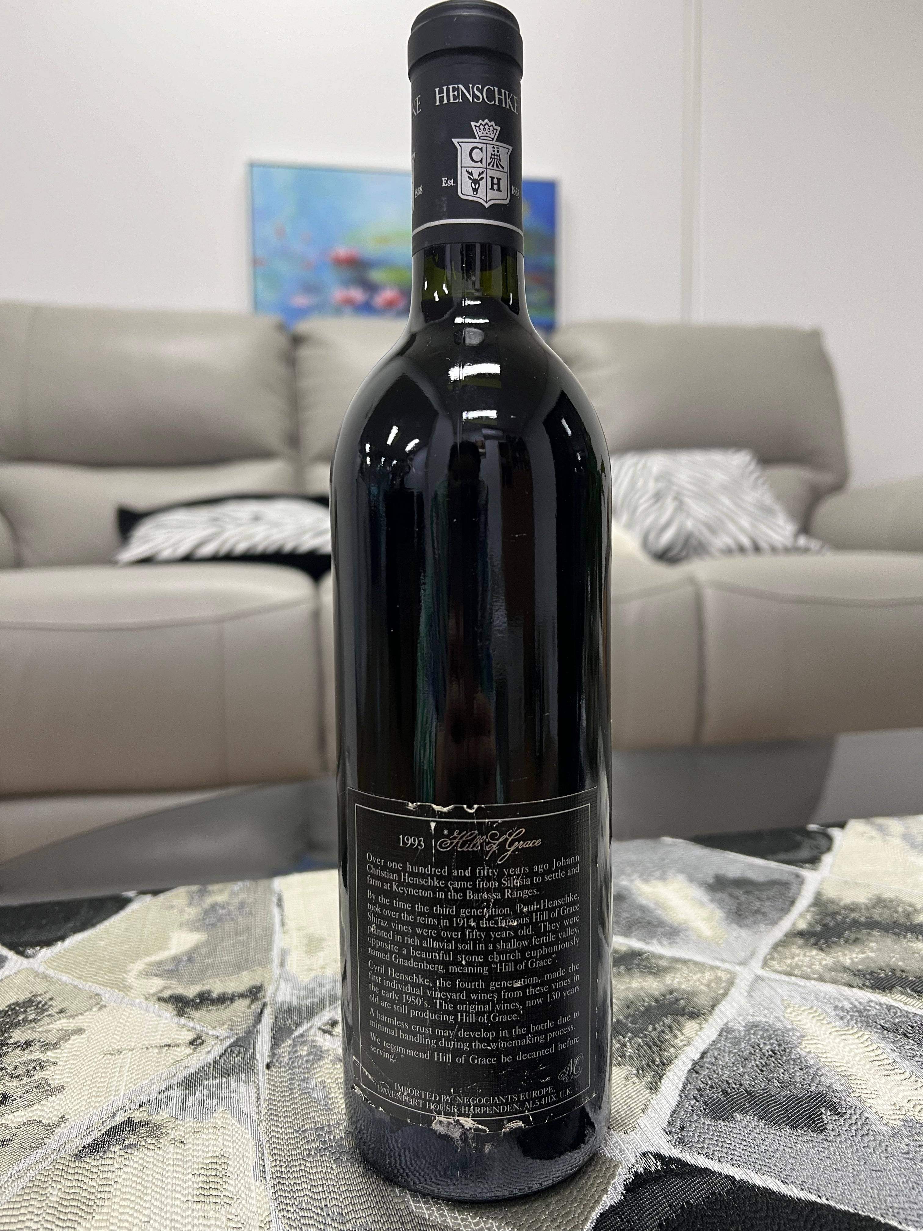 1993 Henschke Hill of Grace Shiraz 750ml - Craft Republic Liquor