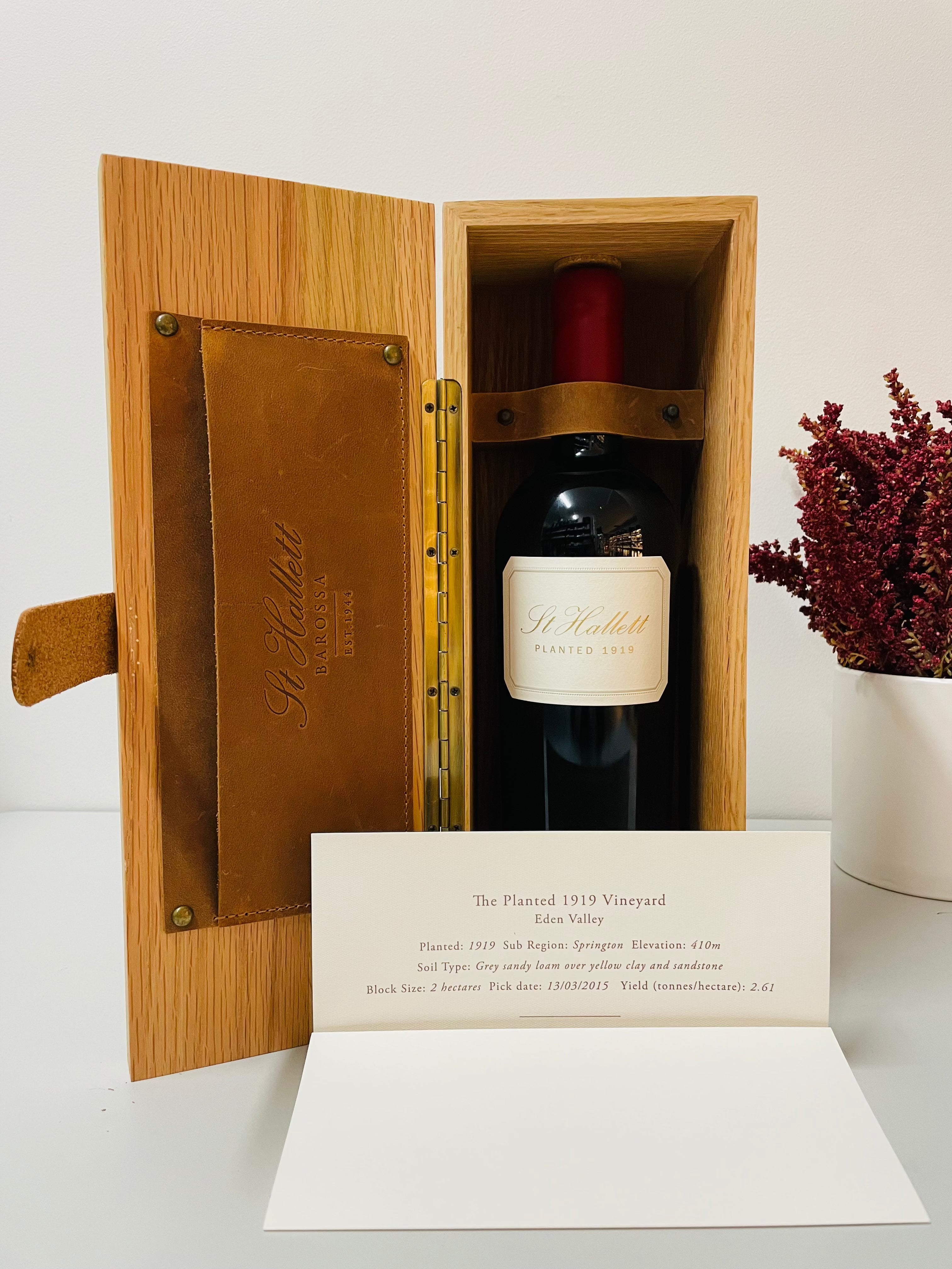 2015 St Hallett Planted 1919 Shiraz 750ml