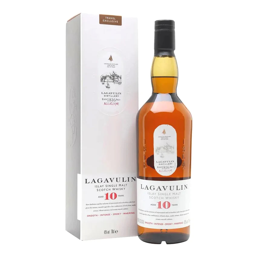 Lagavulin 10 Year Old Single Malt Scotch Whisky