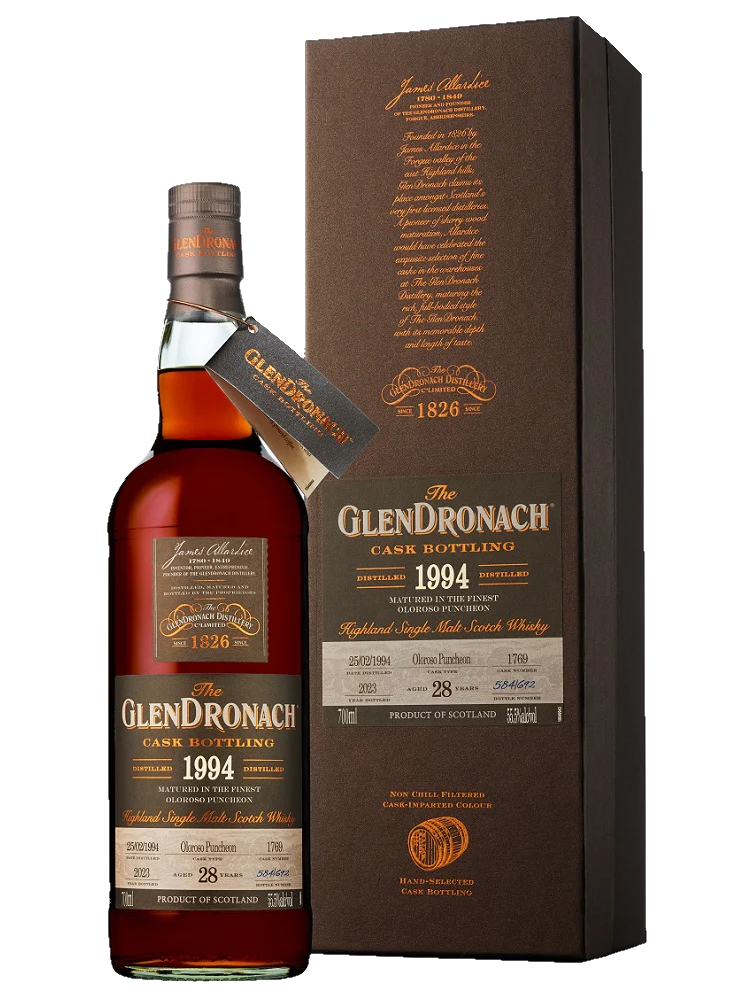 Glendronach 28YO 1994 cask 1769 55.5%