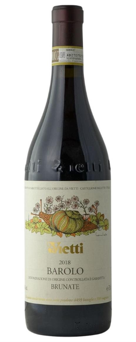 VIETTI BAROLO BRUNATE 2018 750ML