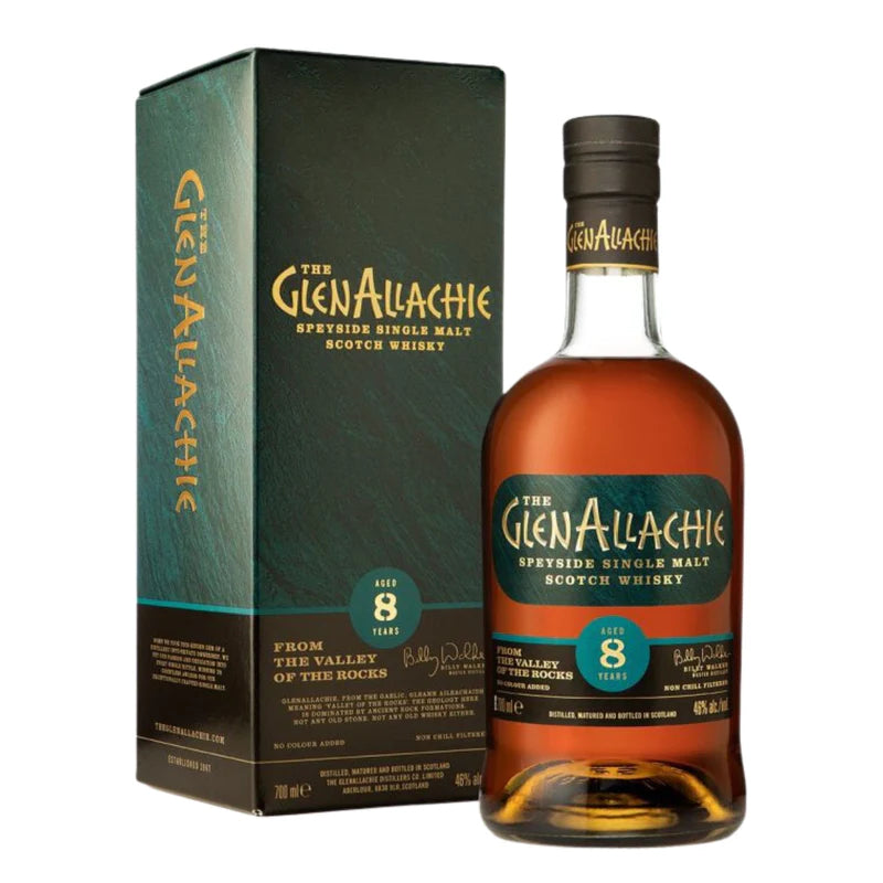 GLENALLACHIE 8 YEAR OLD WHISKY 700ml