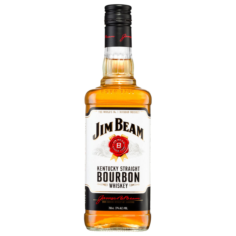 Jim Beam White Label Kentucky Straight Bourbon Whiskey 700ml