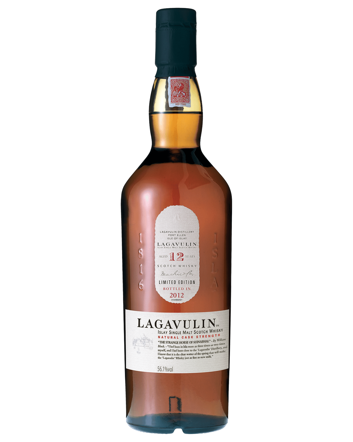 LAGAVULIN 12YO SCOTCH WHISKY 56.10%