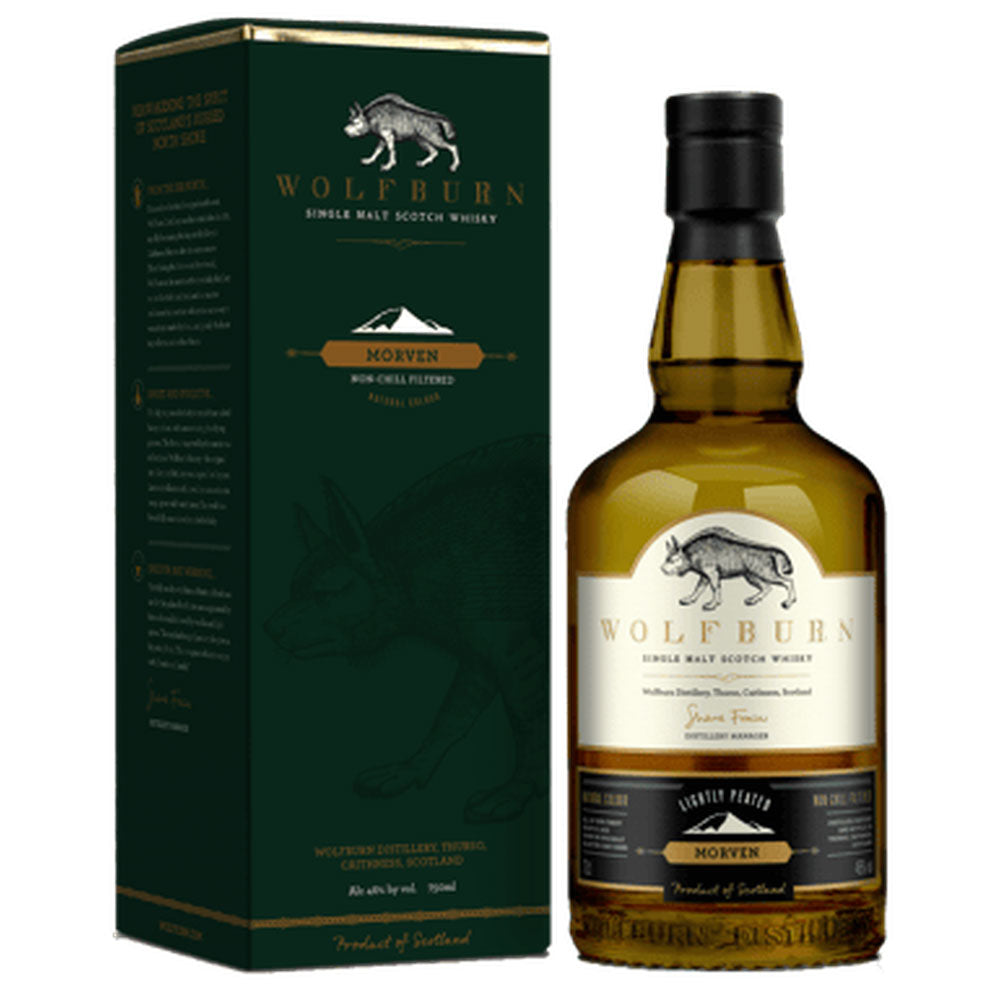 WOLFBURN MORVEN SINGLE MALT GIFT BOX 700ml